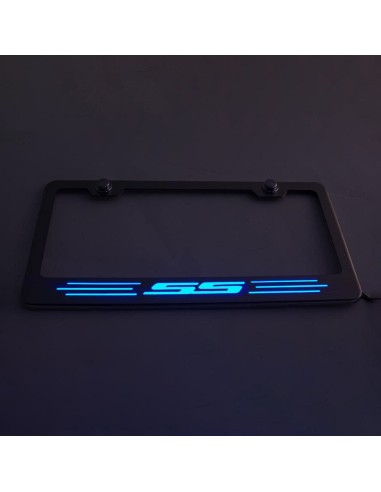 Camaro SS - License Plate Frame for Camaro with SS Lettering - LED 2024