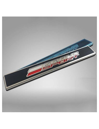 2014-2019 C7 Corvette - Grand Sport Replacement Door Sills - Carbon Fiber w/Stainless Trim Venez acheter