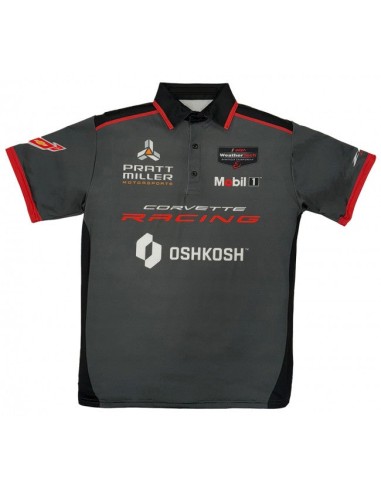 Pratt Miller Motorsports Corvette Racing Sublimated Polo soldes