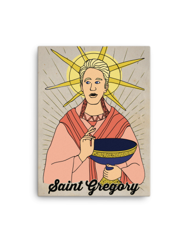 Saint Gregory Canvas Print offre 