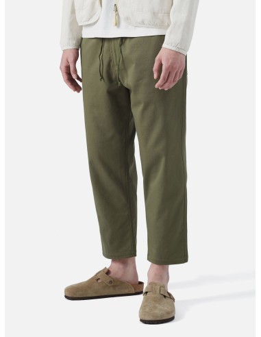 Universal Works Hi Water Trouser in Light Olive Twill Vous souhaitez 