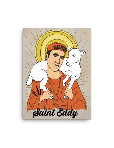 Saint Eddy Canvas Print Dans la société mordern