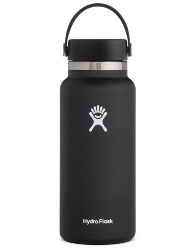 32oz Wide Mouth with Flex Cap Black Bottle shop