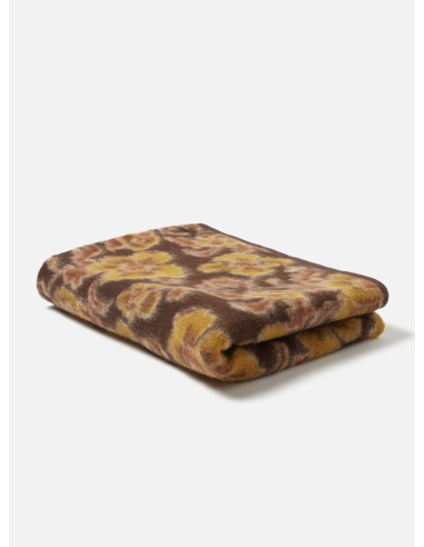 Universal Works Blanket in Brown Flower Fleece Les êtres humains sont 