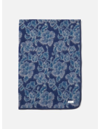 Universal Works Blanket in Navy Flower Fleece Venez acheter